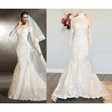 New Arrival Fit and Flowy Wedding Dress